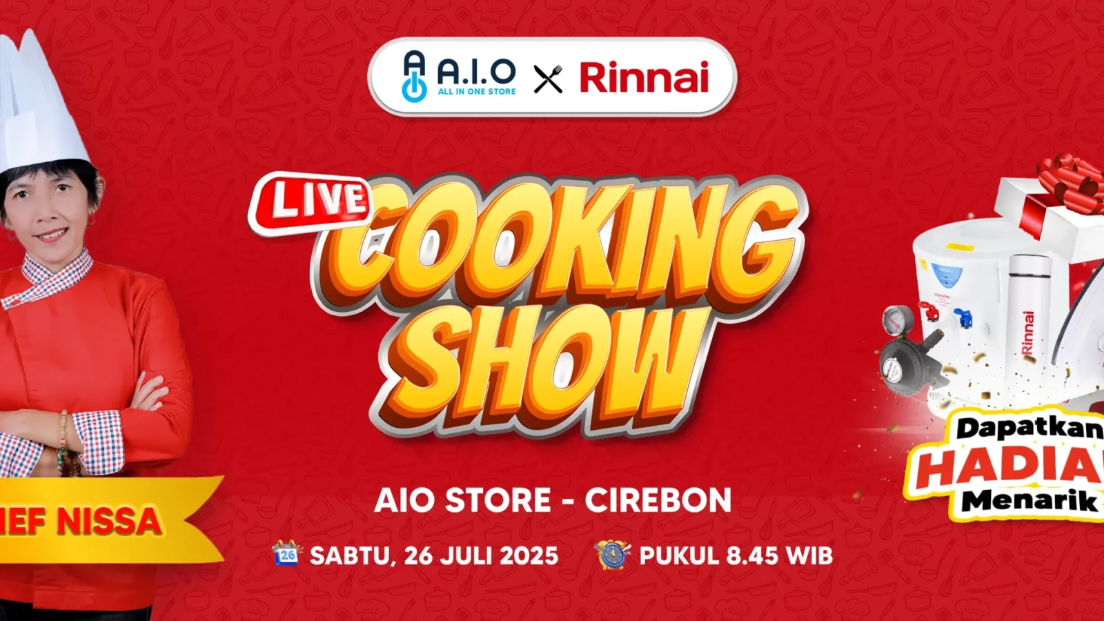 AIO Store Live Cooking