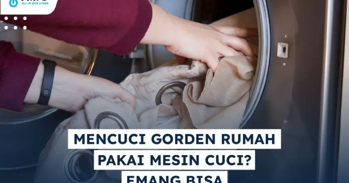 Cara Mencuci Gorden