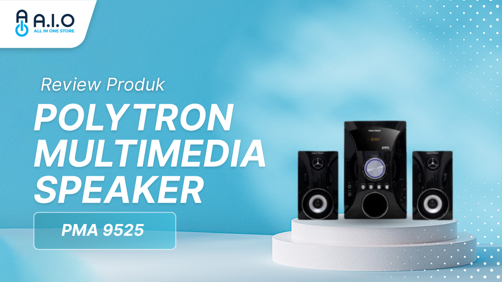 POLYTRON MULTIMEDIA SPEAKER PMA 9525 PMA-9525
