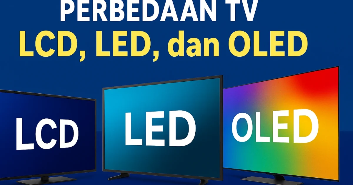 Perbedaan TV LCD LED OLED